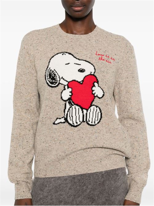 maglia donna girocollo Snoopy MC2 SAINT BARTH | NEWQUEEN04140I